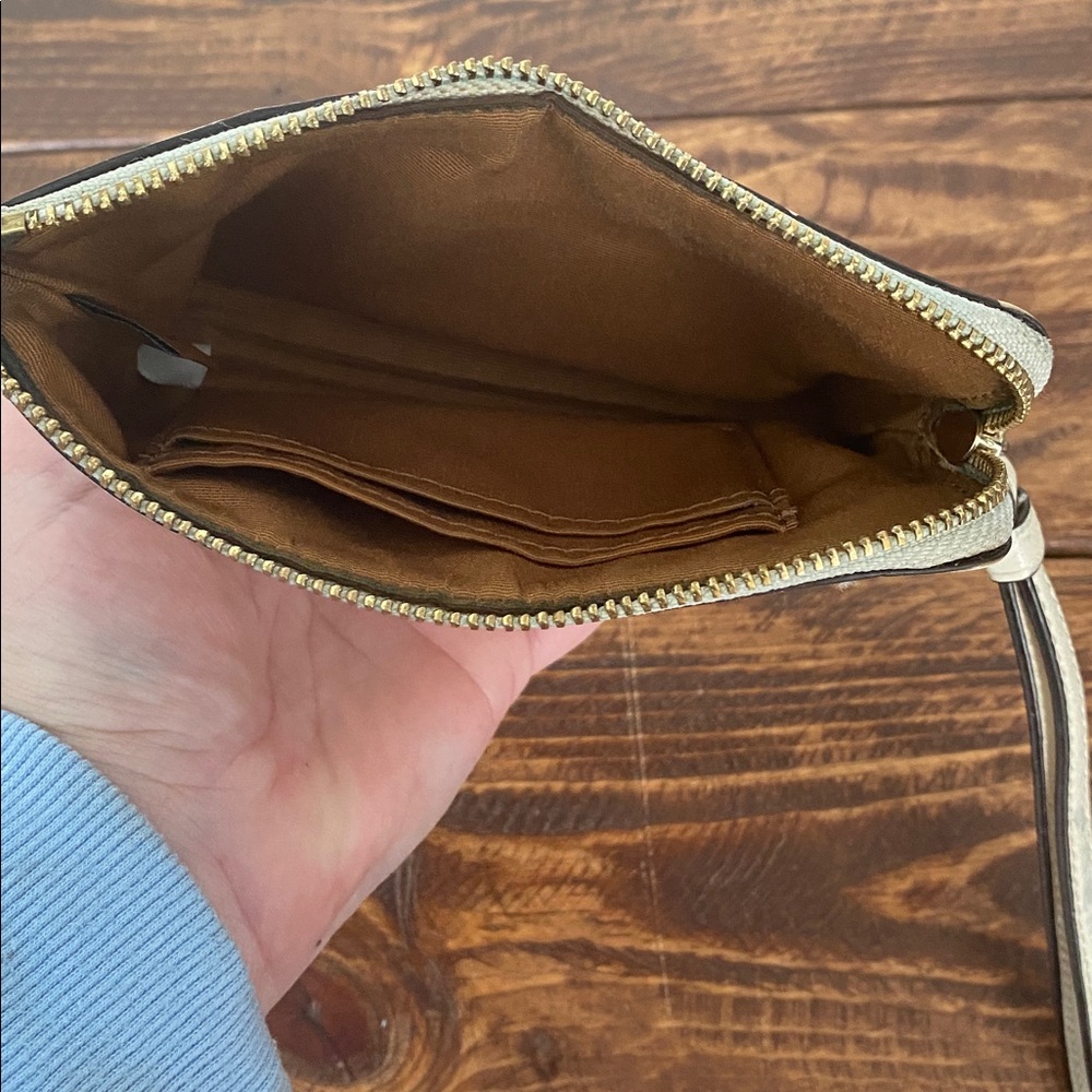 Coach Cherry Leather Wallet Wristlet - Picture 10 of 15